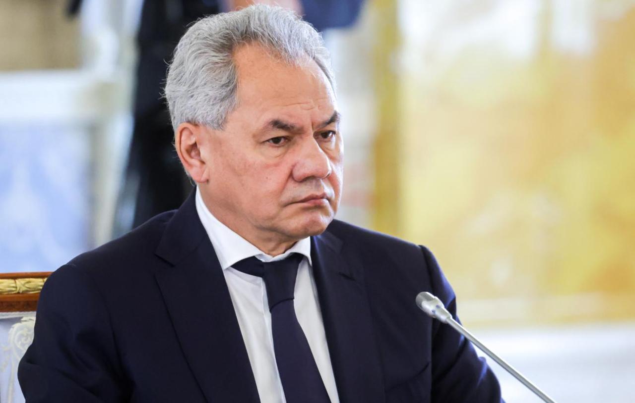 Сергей Шойгу на официальном мероприятии