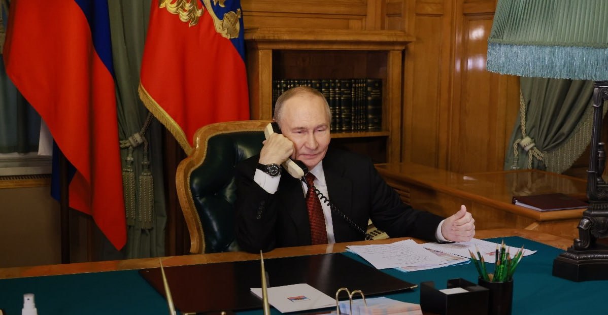 Телефонный разговор Путина и Камболова