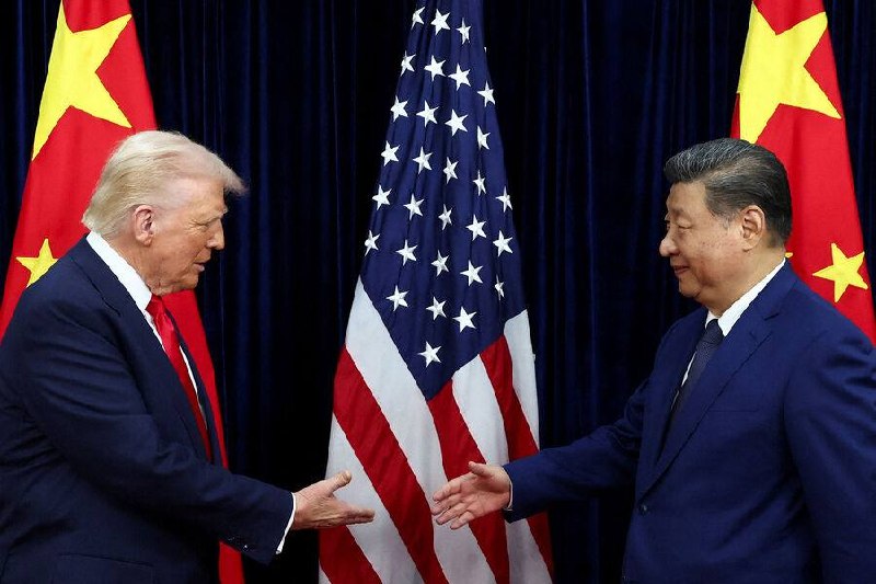 Дональд Трамп и Си Цзиньпин на саммите АТЭС