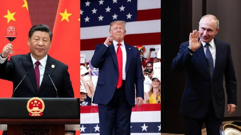 Дональд Трамп и Си Цзиньпин на встрече