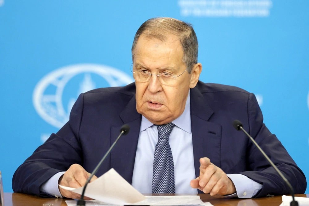 Сергей Лавров на пресс-конференции