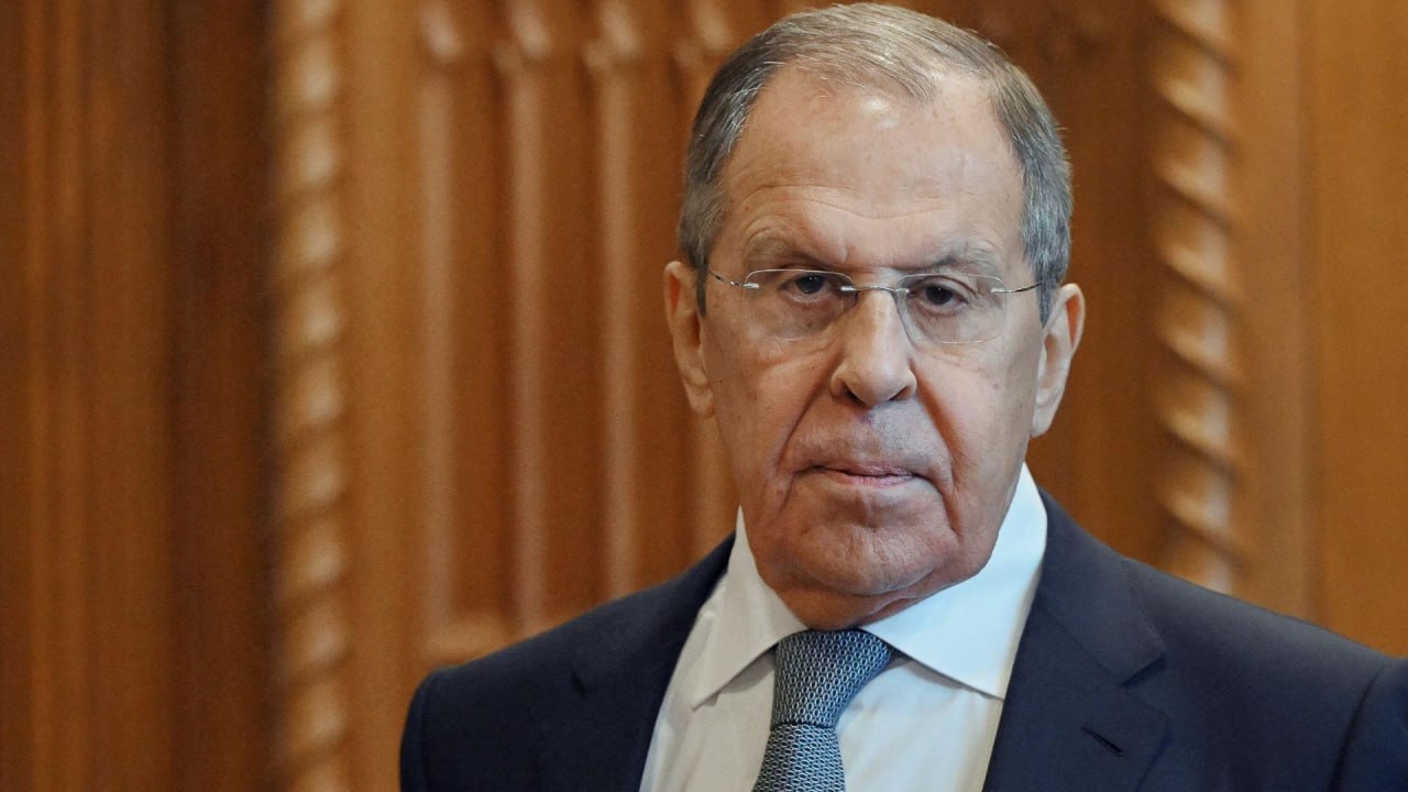 Сергей Лавров на дипломатической встрече