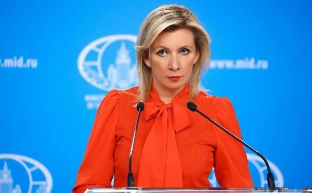 Мария Захарова на брифинге МИД России