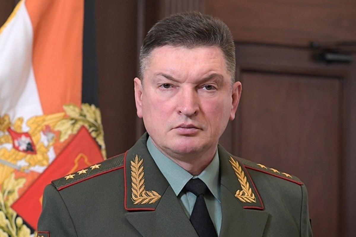 Портрет генерал-полковника Александра Лапина в военной форме
