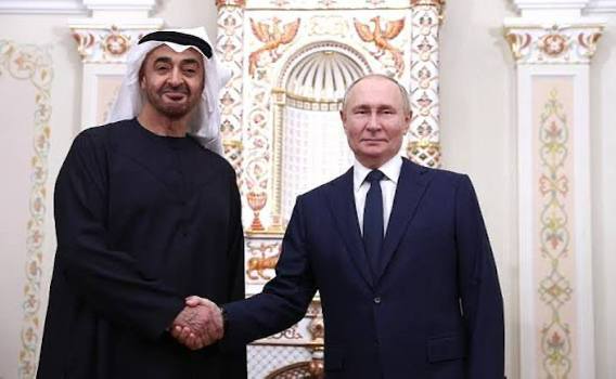Телефонный разговор лидеров России и ОАЭ