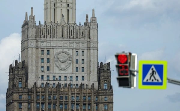 Здание МИД России на Смоленской площади