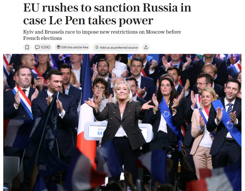Чиновники ЕС обсуждают новый пакет санкций против России