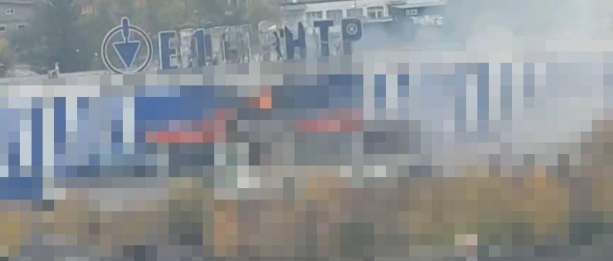 Торговый центр Эпицентр в Дубно после прилета