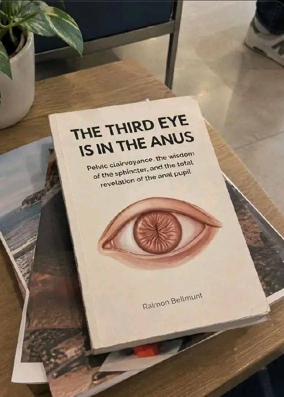 Скандальная эзотерическая книга о третьем глазе в анусе