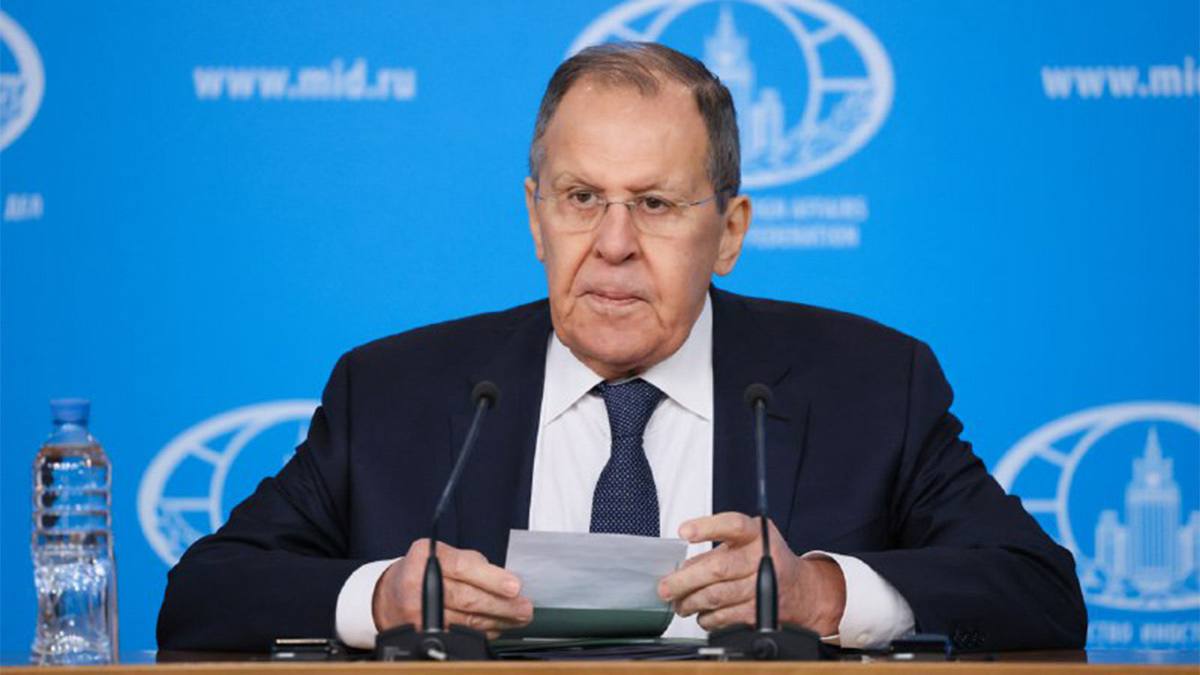 Сергей Лавров на заседании ООН