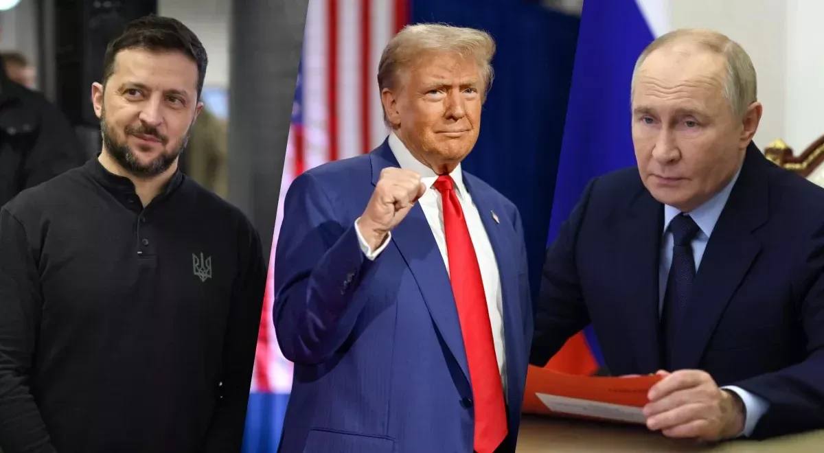 Дональд Трамп выступает с заявлением о переговорах