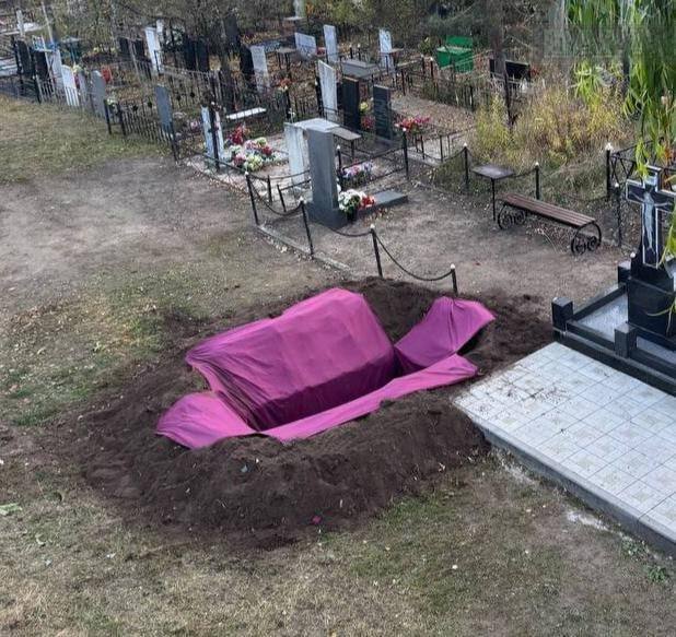 Усиленная охрана на Юго-Западном кладбище Воронежа